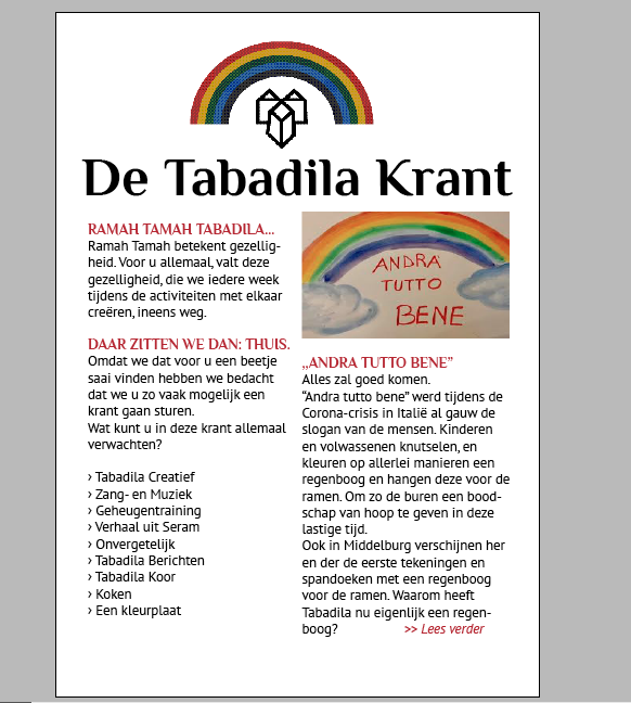 De Tabadila Krant